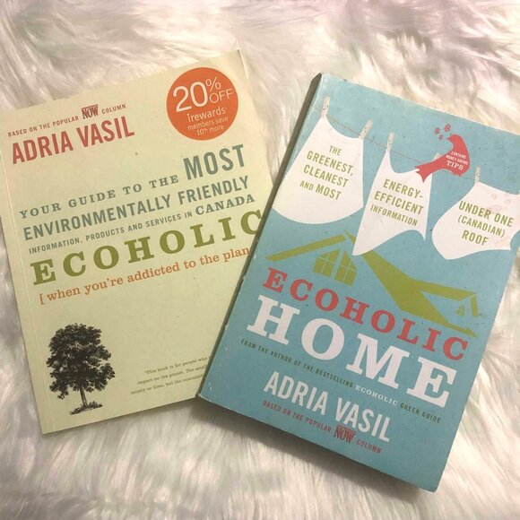 Ecoholic and Ecoholic Home Books (Adria Vasil) - Picture 1 of 5